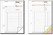 Actual product image Sigel Form book "Order", A4, 2 x 40 sheets, SD (80 x)