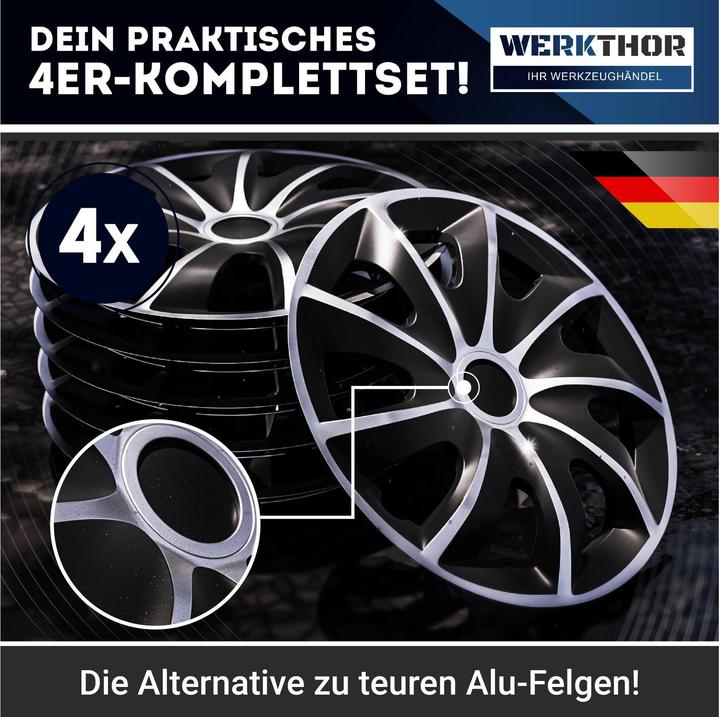 Image du produit Werkthor Radzierblende 4er Set 15 (4 pièce(s), 15")