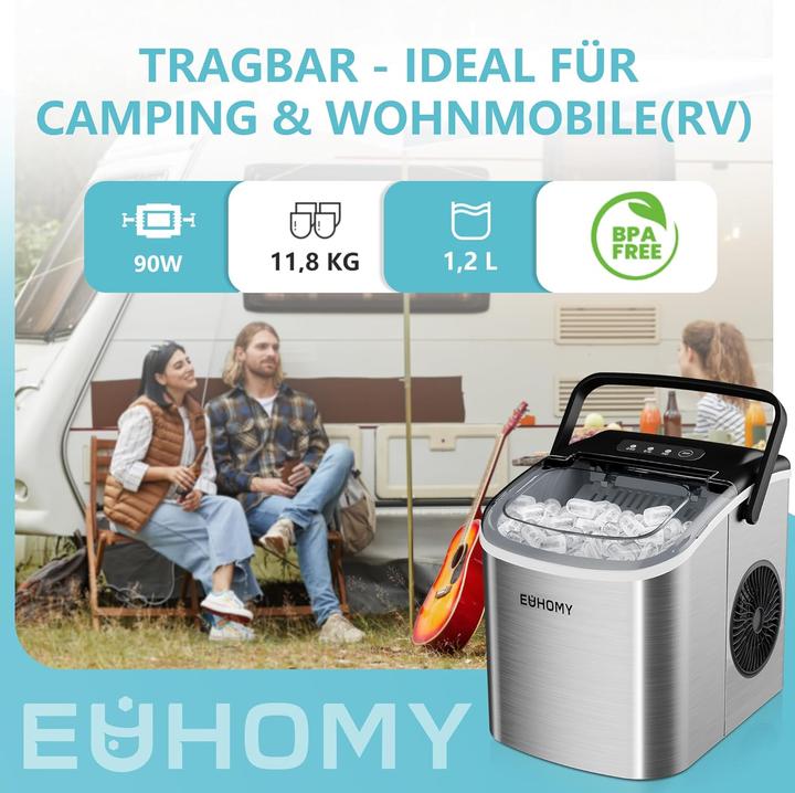 Produktbild Euhomy Eiswürfelmaschine