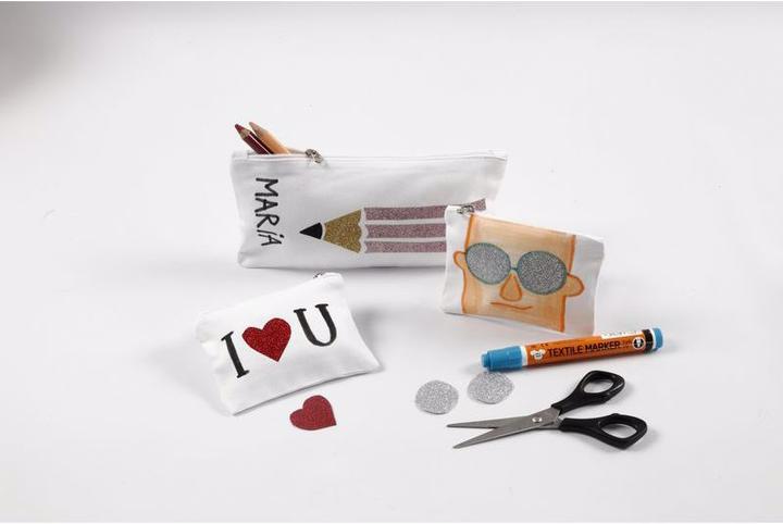 Produktbild Creativ Company Textilmarker Set Mehrfarbig (Mehrfarbig, 2.30 mm, 20 x)