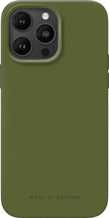 Actual product image iDeal Of Sweden Designer Magsafe Silicone Cover Khaki (Apple iPhone 14 Pro Max)