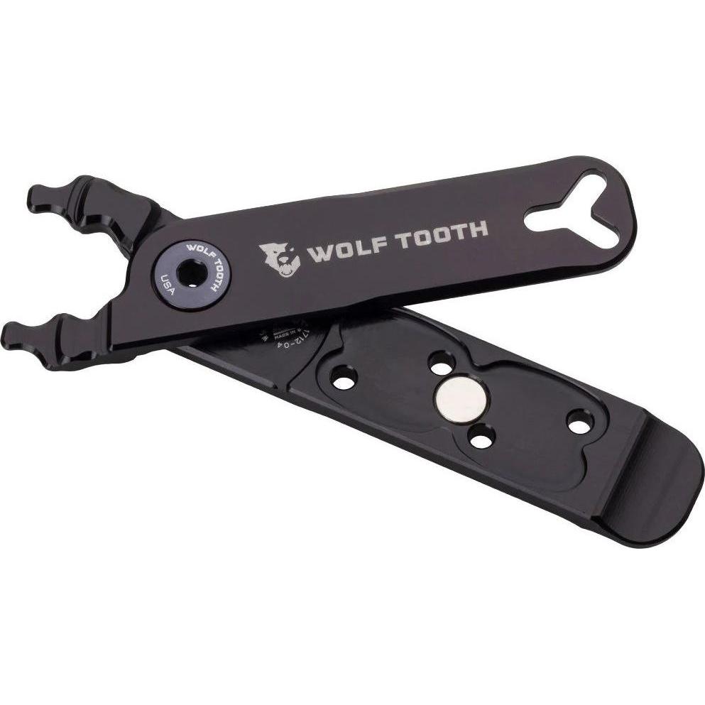 Wolf Tooth, Zange, Master Link Combo Pliers Kombizange, black/gunmetal