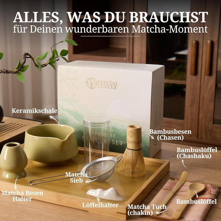 Actual product image 8-teiliges Matcha-Tee-Set