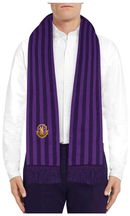 Actual product image Cinereplicas Wednesday: Nevermore Academy Scarf