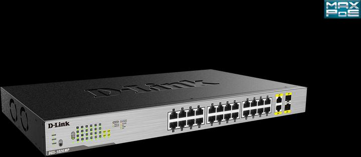 Immagine prodotto D-Link 26-PORT LAYER2 POE+ GB SWITCH (24 Porti)