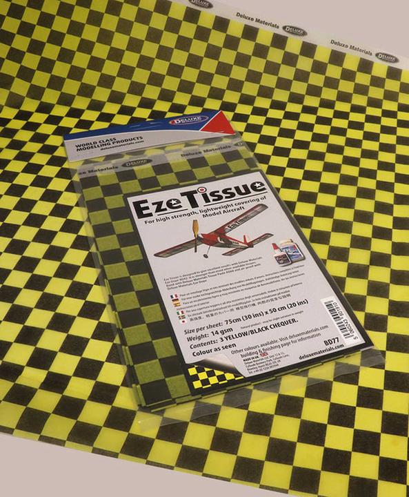Produktbild Deluxe Materials Eze Tissue (B/Y) Cheq (3 sheets)