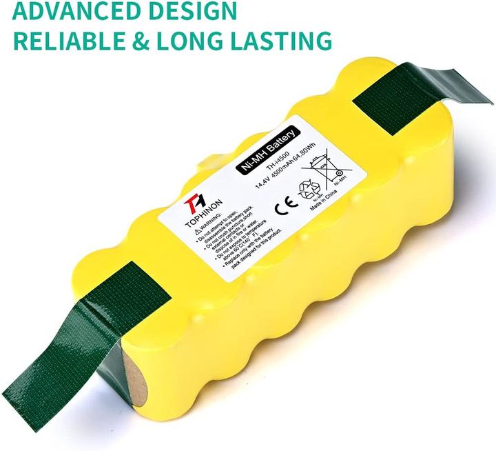 Immagine prodotto HT TopHinon Batteria NI-MH da 14,4V 4500mAh per Roomba