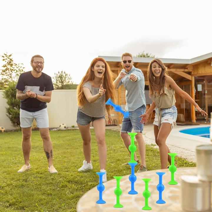 Image du produit I Am Creative Saugnapf Wurfspiel, Fenster Dart Spiel, Anti-Stress, Partyspiel