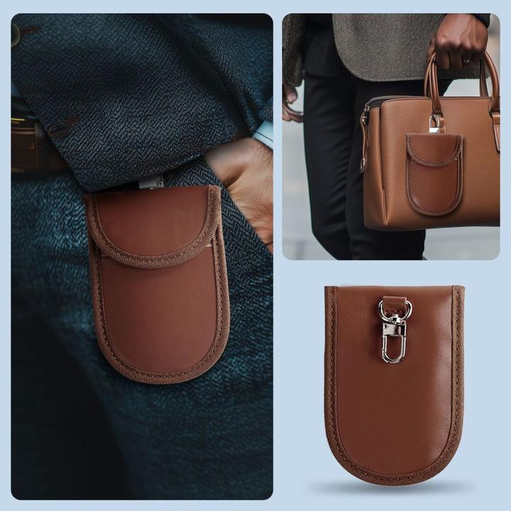 Immagine prodotto Tech-Protect KLR100 RFID Blocking Car Key Case - Brown