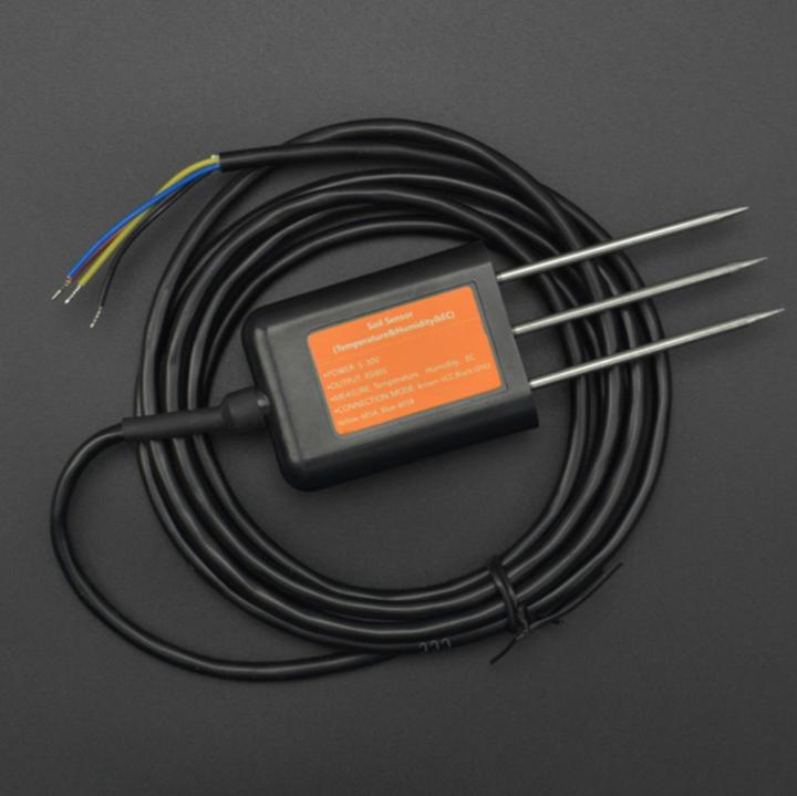Immagine prodotto DFRobot Sensore di umidità del suolo, temperatura ed EC RS485 IP68 5-30V