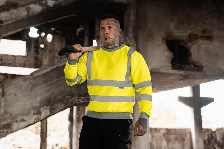 Productafbeelding Korntex Hi-Vis Sweatshirt (3XL)
