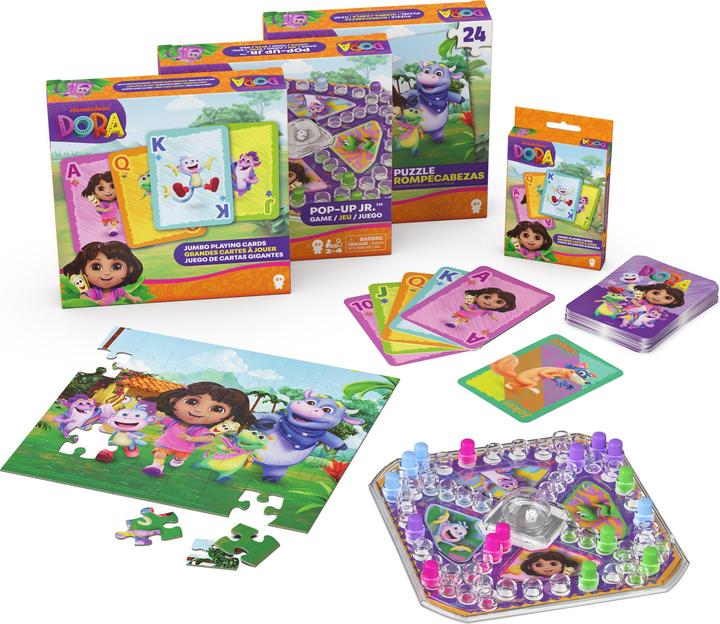 Immagine prodotto Spin Master Dora Spiele & Puzzle Pack Popup Game