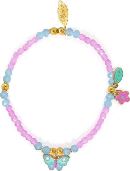 Produktbild Djeco Armband Lila (Acrylperlen, Emailliertes Metall)
