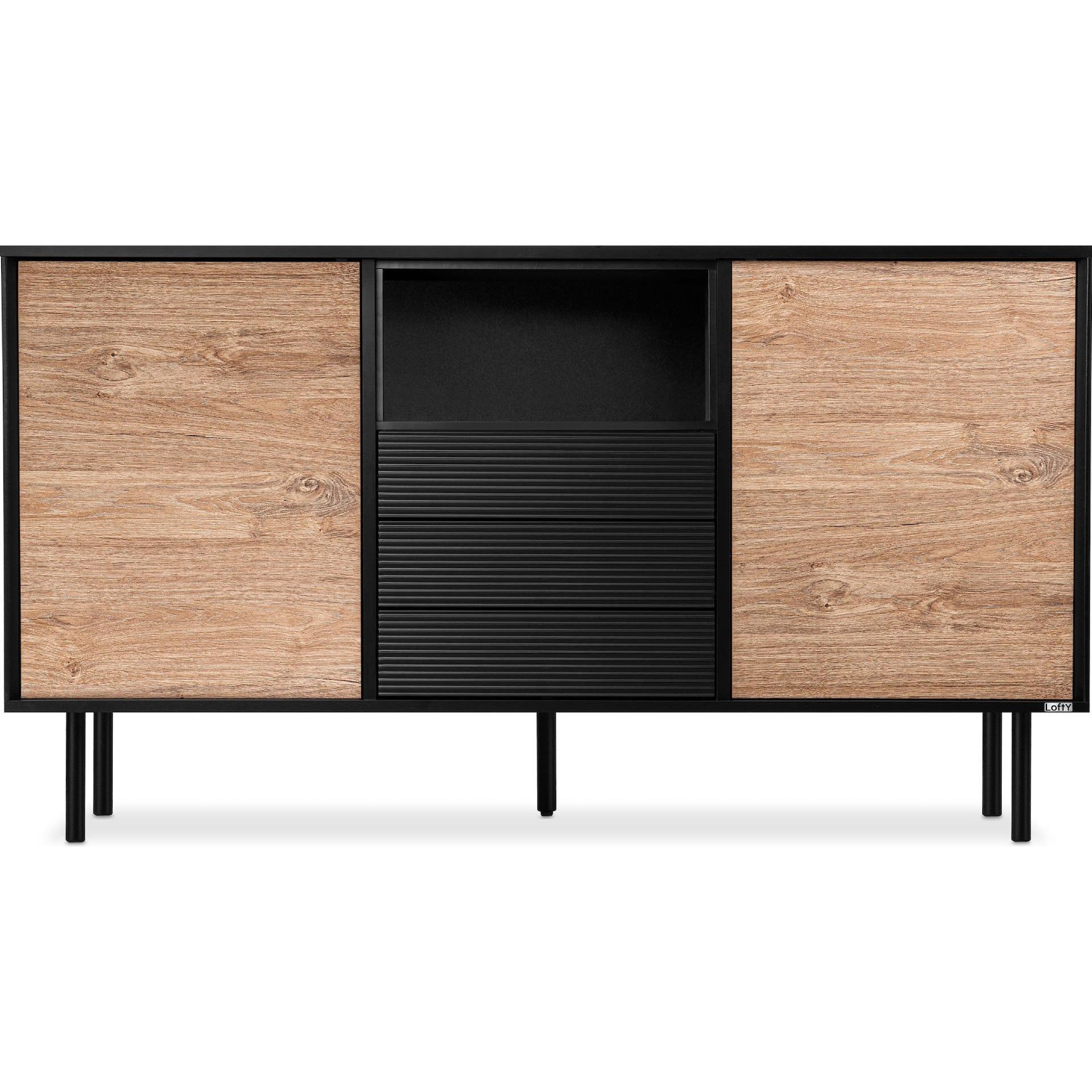 Thumbnail - Konsimo, Kommode + Sideboard, Lofty (151.5 x 83.5 x 41 cm)