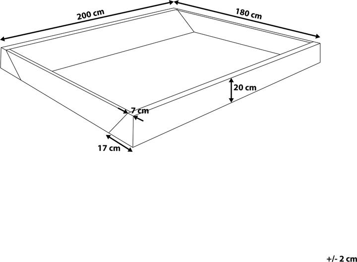 Produktbild Beliani Simple (180 x 200 cm)