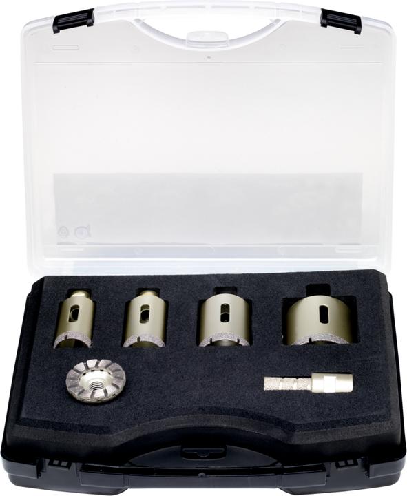Actual product image Metabo Tile diamond core bit set "Dry", 6 pieces (3.5 centimetres)
