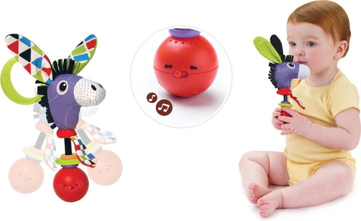 Actual product image Yookidoo Shake me Rattle Donkey - (YO40135)