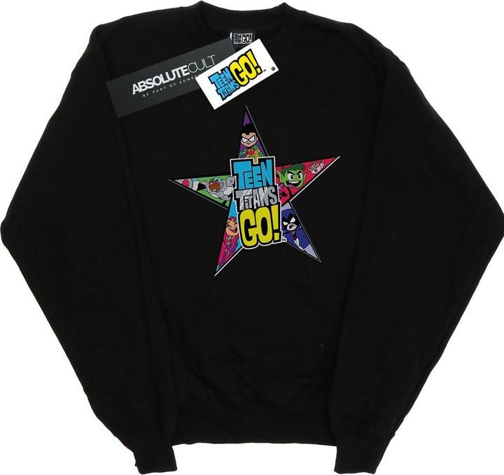 Immagine prodotto Teen Titans Go Star Logo Felpa Ragazze (116)