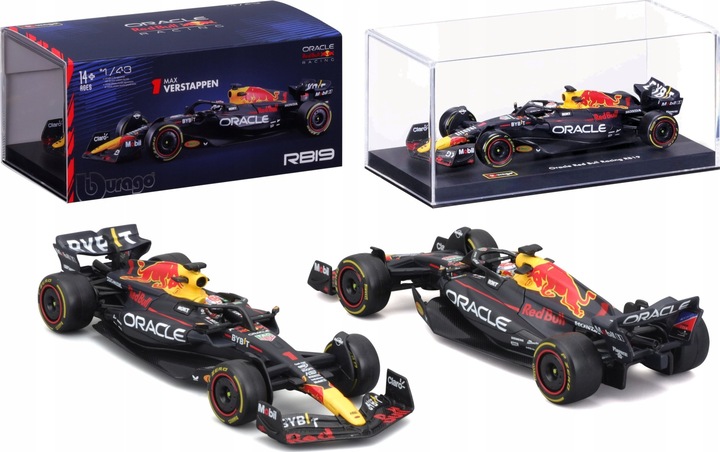 Produktbild Bburago Red Bull Racing F1 RB19 Verstappen 2023