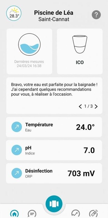 Actual product image Ondilo ICO Pool Chlorine