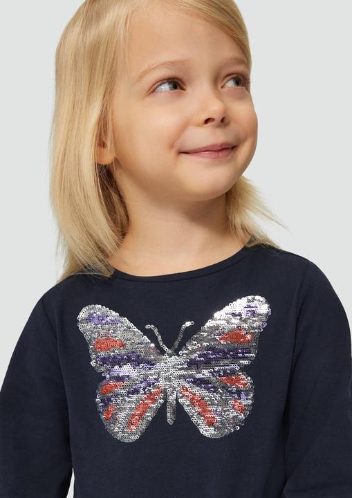 Image du produit s.Oliver Kleid Midikleid mit Wendepailletten (128)