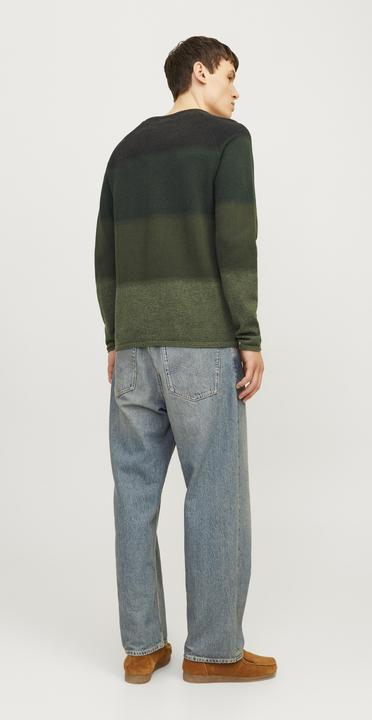 Actual product image Jack & Jones Plain knitted pullover Knitted pullover with round neck (XS)