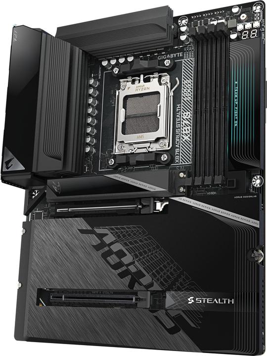 Produktbild Gigabyte Aorus Stealth (AM5, AMD X870, ATX)