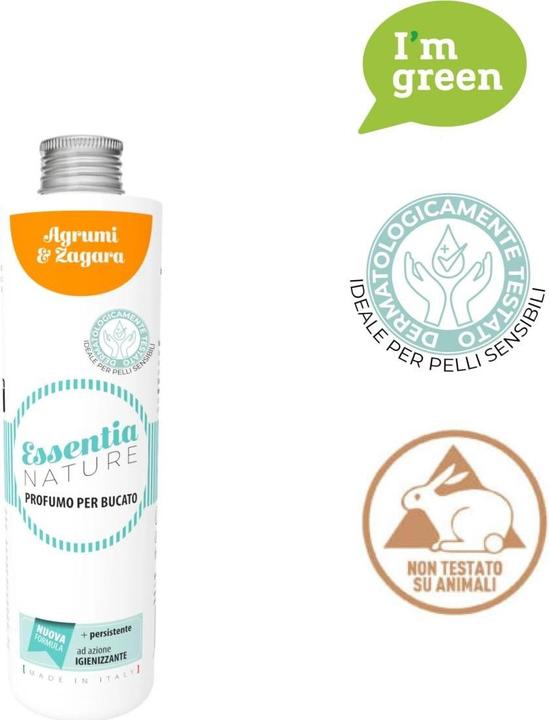 Image du produit Essentia Parfum pour le linge Citrus & Orange (25 Cycles de lavage, Lessive liquide)