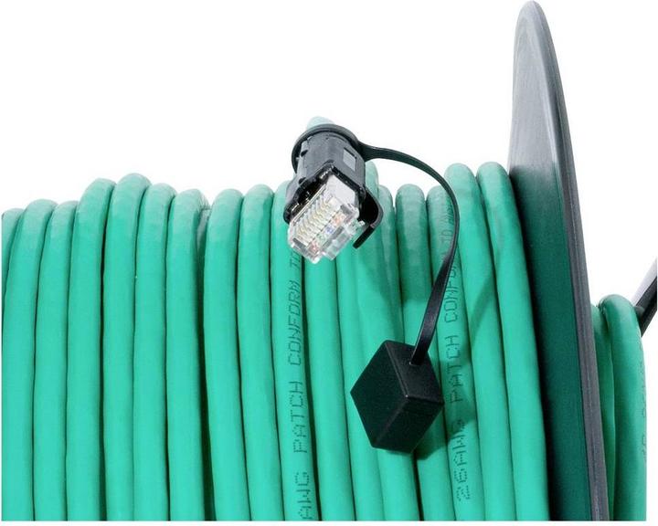 Productafbeelding LogiLink Netzwerkkabel (S/FTP, CAT6a, 80 m)