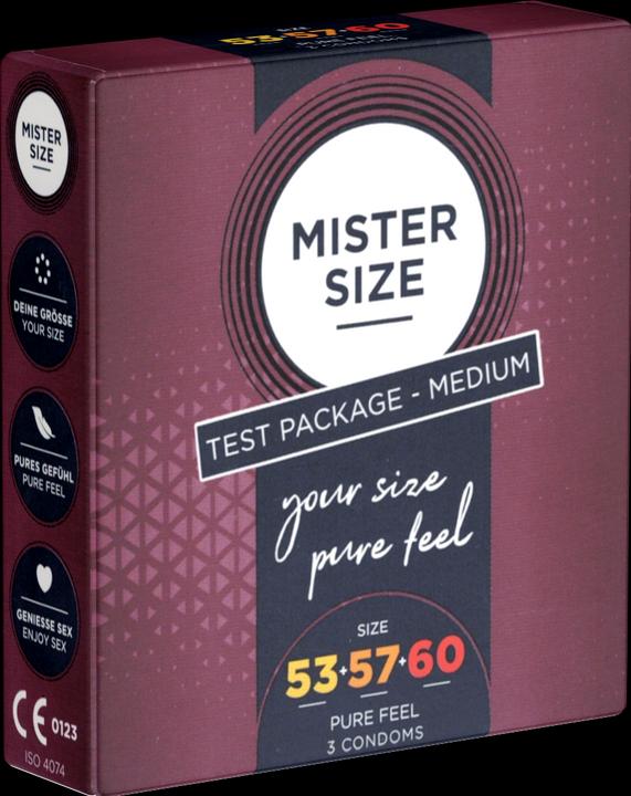 Image du produit Mister Size Moyen (53-57-60) (3 pcs)