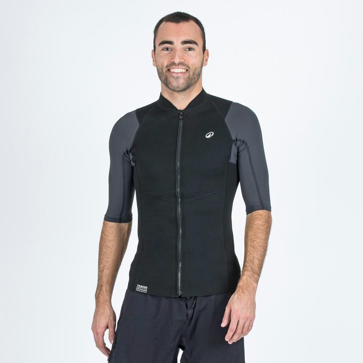 Image du produit Subea YULEX100 Homme Protection UV 1,5 mm manches courtes - noir (1 mm, L)