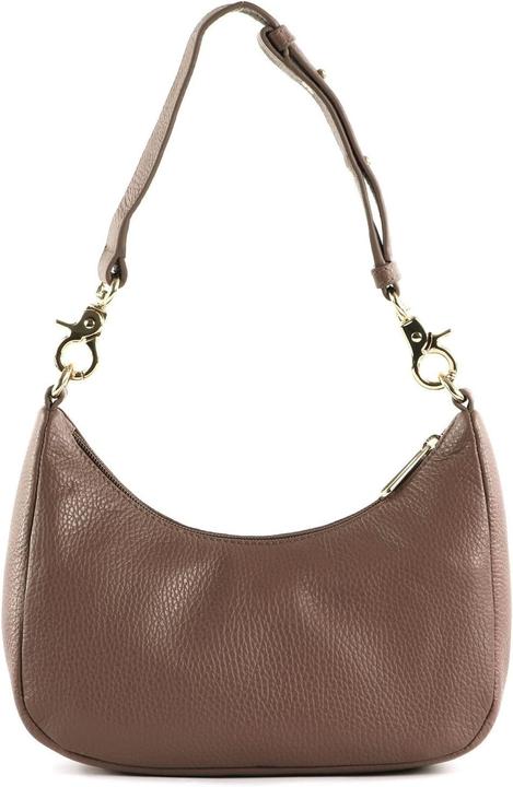 Immagine prodotto Mandarina Duck Borsa a spalla in pelle con accessori metallici e logo, design casual e moderno