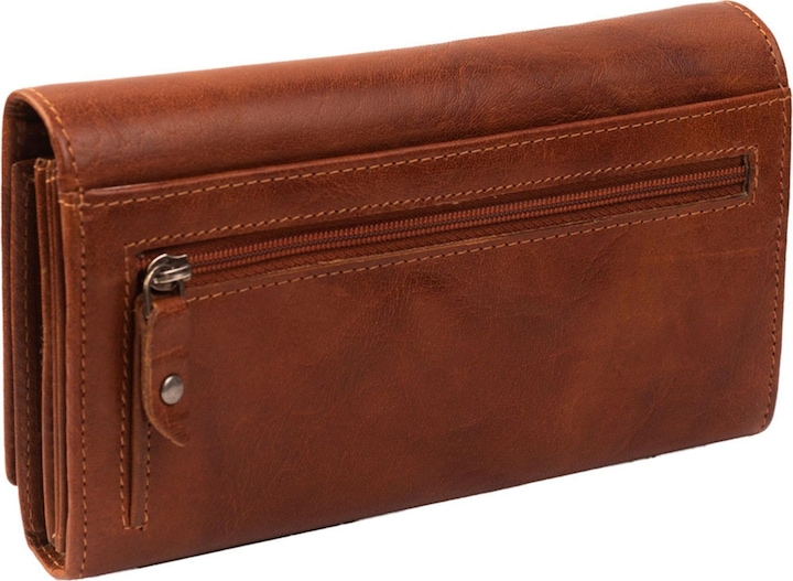 Immagine prodotto The Chesterfield Brand Portafoglio Antique Buff protezione RFID in pelle 18 cm