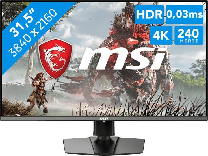 Image du produit MSI MPG 322URX QD-OLED (3840 x 2160 pixels, 31.50")
