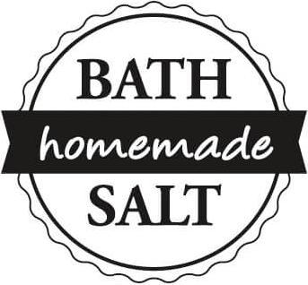 Actual product image Rayher Stamp "Bath Salt -homemade-", 3cm
