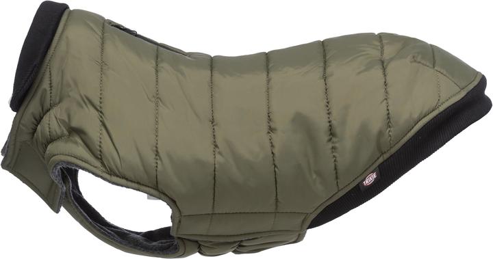 Immagine prodotto Trixie Arlay frakke, XXS: 18 cm, mørkegrøn (XXS, Cappotto per cani)