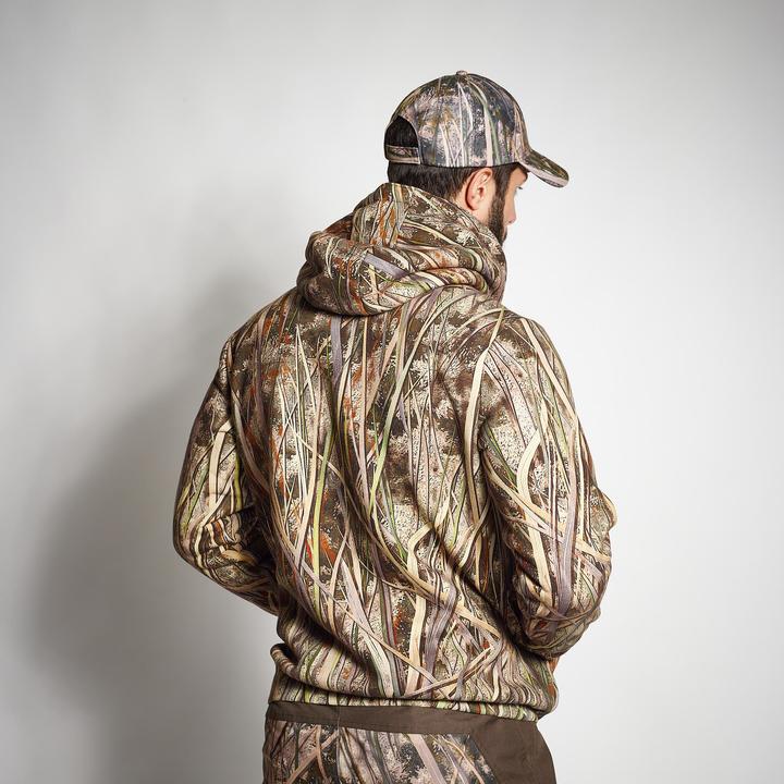 Image du produit Solognac Sweatshirt Warm Camouflage Chasse Coton