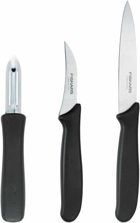 Fiskars 1024162 Peeling set, 3-piece: