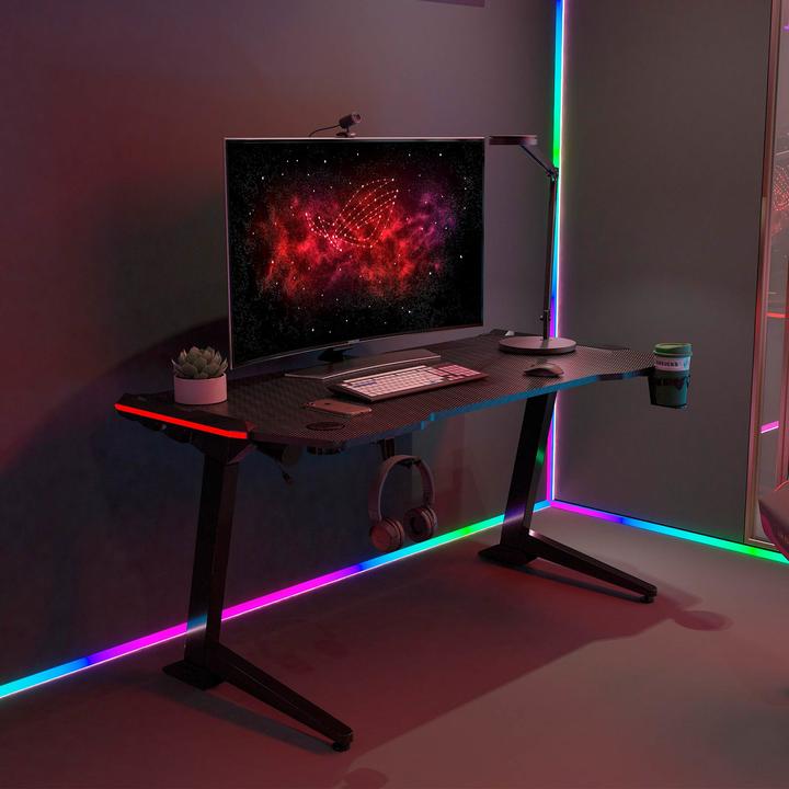 Produktbild Loctek Electric Gaming Desk With Adjustable Height Black