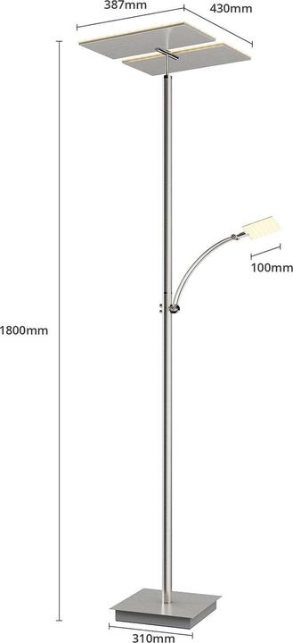 Actual product image Lucande Parthena (2620 lm)