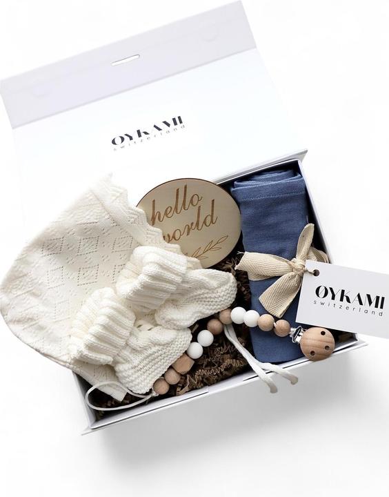Actual product image Oykami Baby gift box boy "Venice" (0 Months)