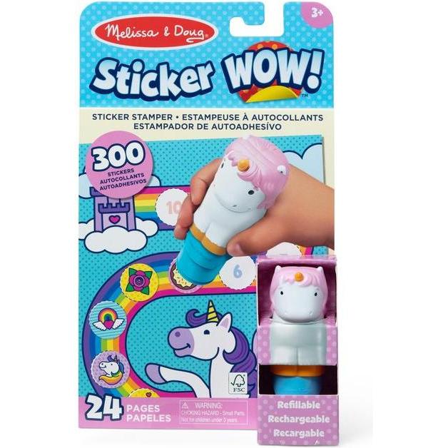 Melissa & Doug, Sticker, MELISSA Sticker WOW! Activity Pad Set - Einhorn