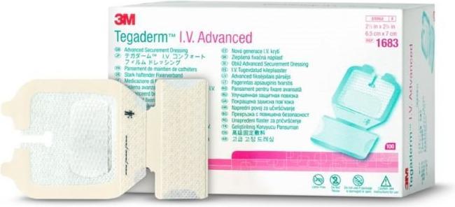 Produktbild 3M TEGADERM IV Advanced 6.5x7cm 100 (100x)