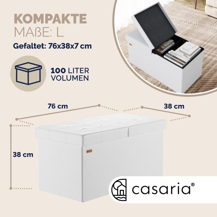 Produktbild Casaria Sitztruhe (80 cm)