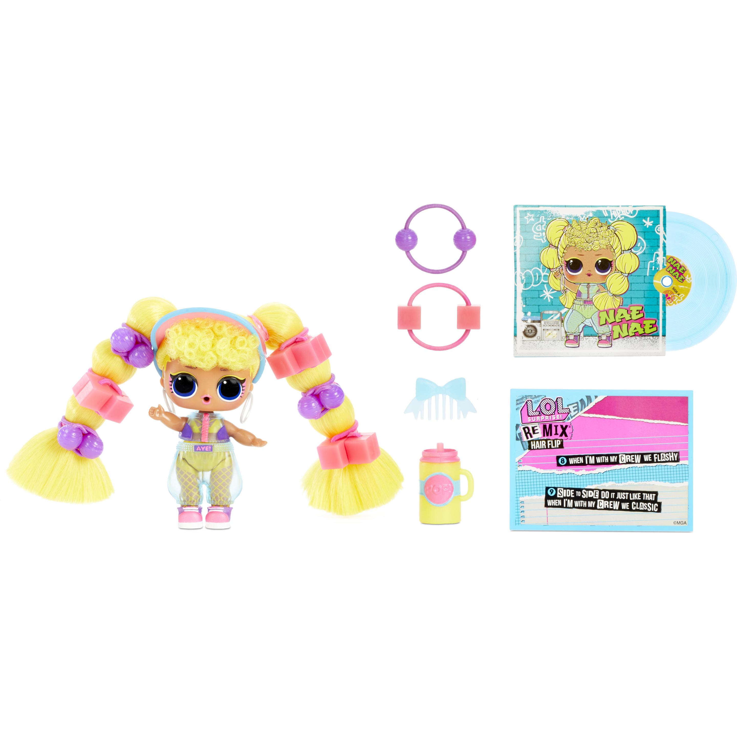MGA LOL Überraschung Remix Hairflip Tots Mini Pop