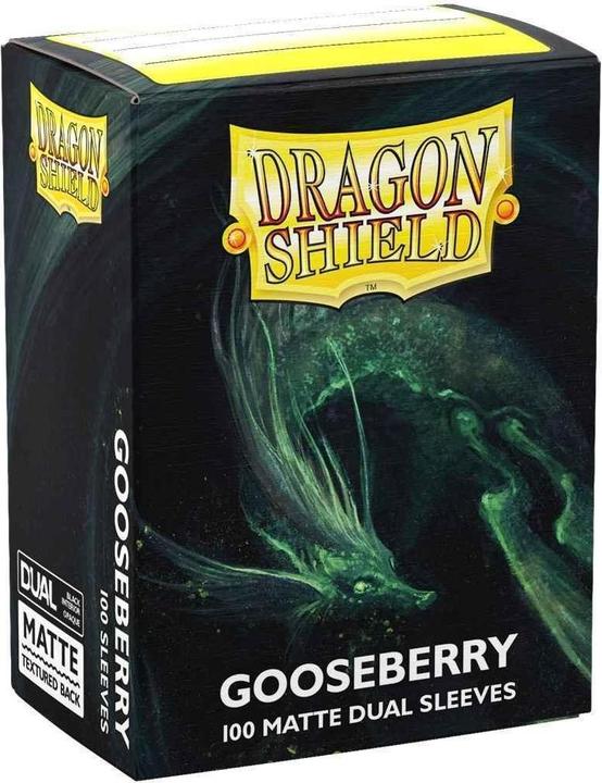 Produktbild Arcane Tinman Dragon Shield Standard Sleeves - Matte Dual Gooseberry (100 Sleeves)