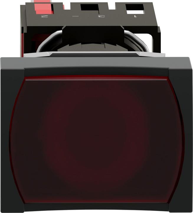 Actual product image Schneider Electric Illuminated push-button, red Ř 16, flat, without XB6DW4B2B