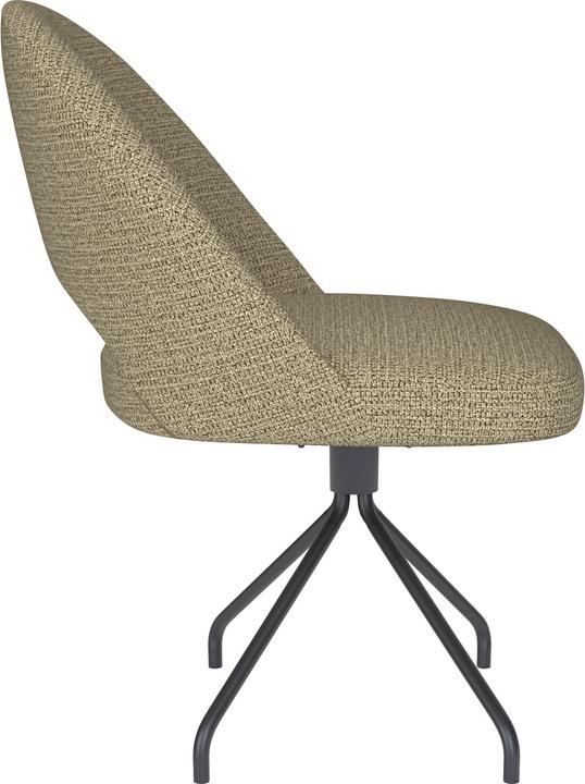 Productafbeelding White Label Living Chair Mick Green Spider Swivel