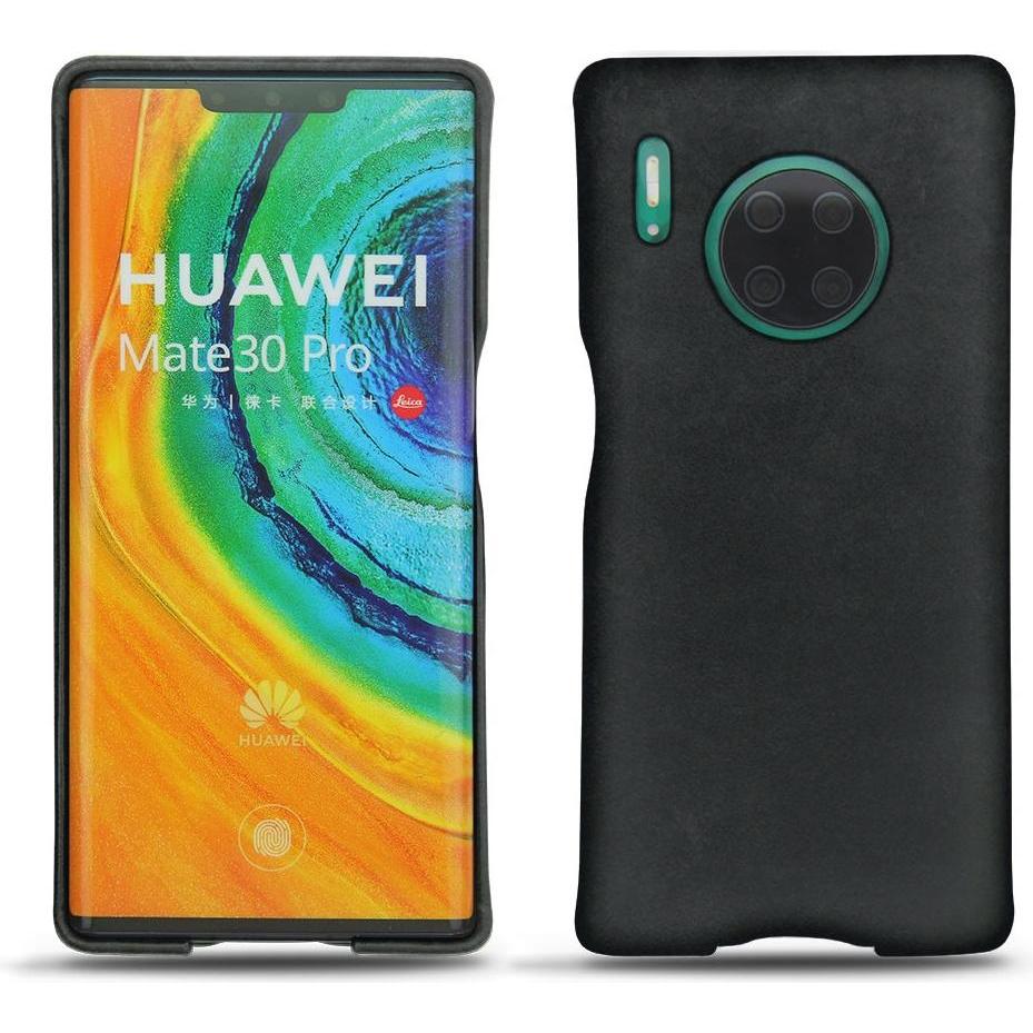 Thumbnail - Noreve Lederschutzhülle (Huawei Mate 30 Pro), Smartphone Hülle, Schwarz