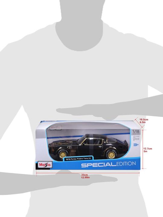 Actual product image Maisto Pontiac Firebird Trans Am 1978